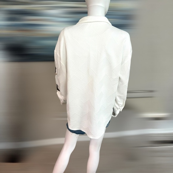 Super cute sequin turkey Shacket S L XL - Picture 8 of 10